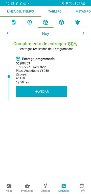 Captura de pantalla de Handy App