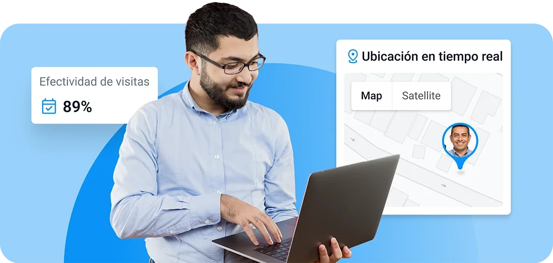 Administrador utilizando la Plataforma Handy