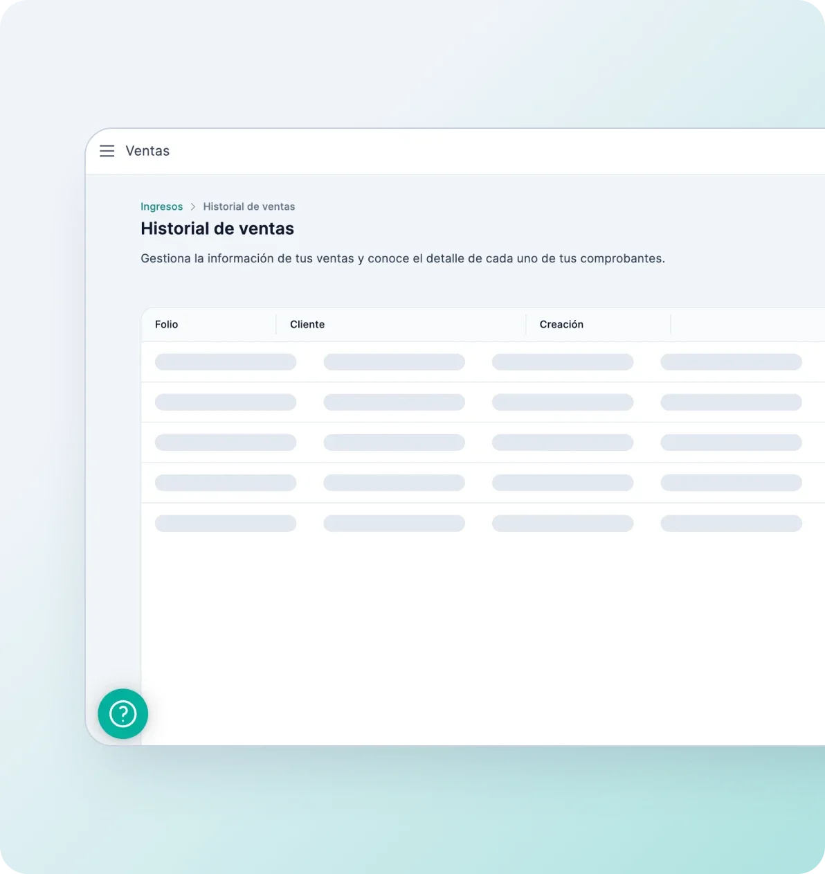 Sincronización de ventas