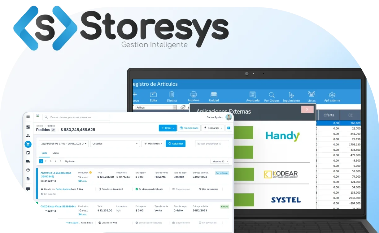Integra Handy con StoreSys