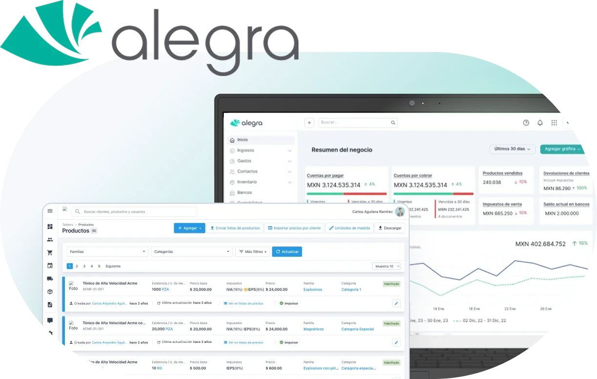 Integración de Handy con Alegra