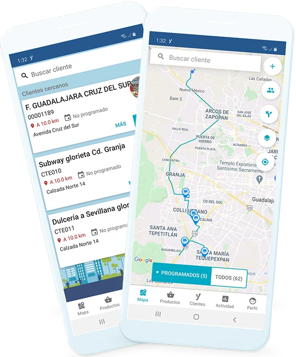 Dispositivos móviles con información relevante para los vendedores