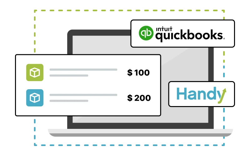 Sincronización de precios entre Handy y Quickbooks.