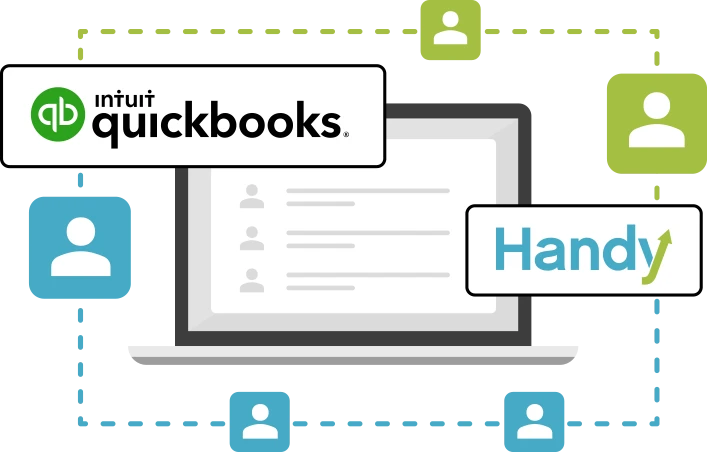 Sincronización de clientes entre Handy y Quickbooks.