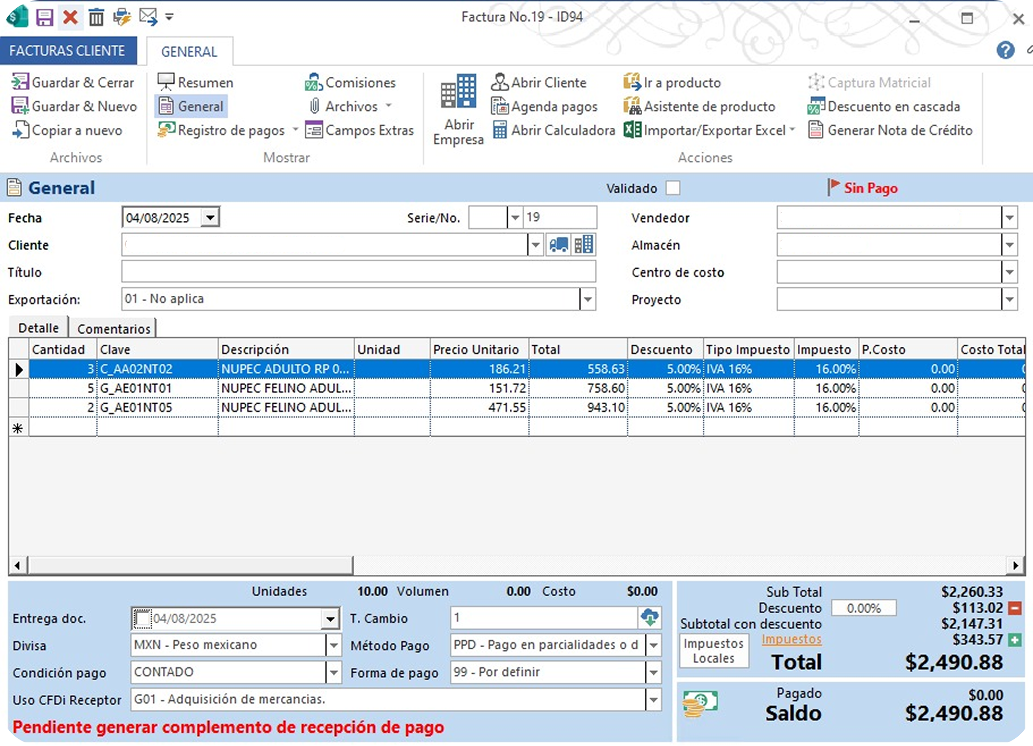 Emite facturas desde mifacturador.